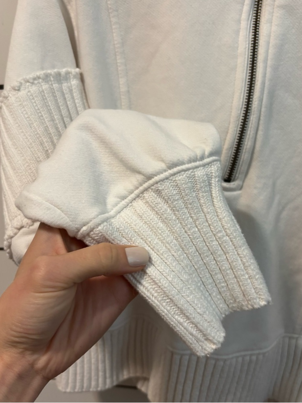 Daily Practice by Anthropologie Mock-Neck Half-Zip Pullover - Picture 6 of 7